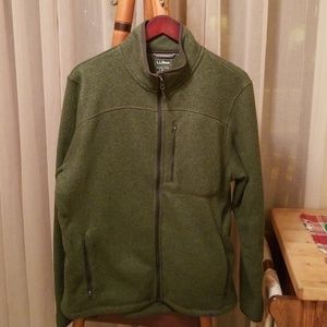 LL Bean full zip fleece